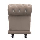 Ver mais imagens de Recamier Barcelona Suede Bege com Strass