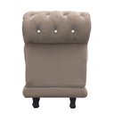Ver imagem 5 de Recamier Barcelona Suede Bege com Strass