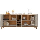 Ver imagem 3 de Buffet Aparador 190cm 4 Portas com Adega Lizz