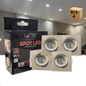 Kit 4 Spot Led Embutir 5w Luminaria de Teto Direcionável - 1