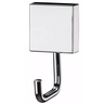 Gancho Multiuso Aço Inox Toalheiro Porta Roupas Toalhas com Kit Instalação - 1
