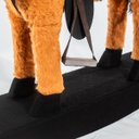 Ver imagem 2 de Cavalinho de Balanço Corcel Indomável Madeira Pelúcia Antialérgica Grande