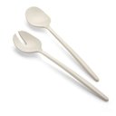 Ver imagem 1 de Talheres de Servir Salada 28 Cm em Plástico Reciclado - Tierra - Branco Leite - Guzzini