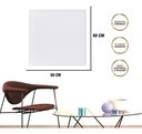 Ver imagem 4 de Espelho Quadrado Iluminado 60x60cm Iluminado 2 Leds Luxo