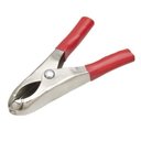 Ver imagem 3 de Kit 10 Garra Jacare 20a 73mm Preto e Vermelho
