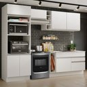Ver imagem 1 de Armário de Cozinha Completa 270cm Branco Jade Madesa 09
