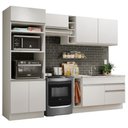 Ver imagem 3 de Armário de Cozinha Completa 270cm Branco Jade Madesa 09