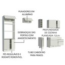 Ver imagem 5 de Armário de Cozinha Completa 270cm Branco Jade Madesa 09