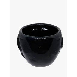 Vaso cachepot buda preto azulado - grande - 3