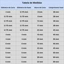 Ver imagem 2 de Fresa de Topo Helicoidal 1 Corte com Cobertura Dlc