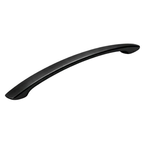 Kit 25 Puxadores Alça Reale para Móveis 96 Preto Bigfer Gavetas Portas Cozinha Armários