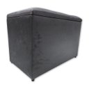 Ver imagem 4 de Puff Baú Banqueta Retangular Organizar e Decorar Suede 60cm Cinza