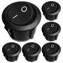 Ver imagem 1 de Kit 6 Chave Gangorra Botão Interruptor Pinos