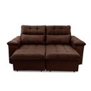 Ver mais imagens de Sofá Retrátil Reclinável Verona 2,00m Suede Velut Molas Ensacadas - King House