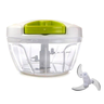 Combo 2 Mini Trituradores Alimentos 3 Lâminas Manual Cozinha - 3