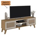 Ver imagem 4 de Sala de Estar Charlotte - Rack 2 Mesas e Aparador