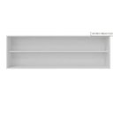 Ver imagem 3 de Armario Aéreo Multiuso 1,50m Donatelo Branco Fosco 100%mdf 15mm Rino Móveis