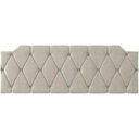 Ver imagem 1 de Cabeceira Kelly Box Estofada Painel Quarto Queen 1,40 Suspensa Almofadada Luxo Bege - Pc Móveis