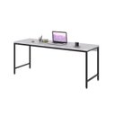 Ver imagem 4 de Escrivaninha Mesa Escritório Estilo Diretor Active 180cm Industrial Yescasa Branco Chess