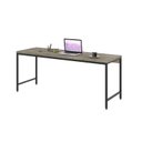 Ver imagem 7 de Escrivaninha Mesa Escritório Estilo Diretor Active 180cm Industrial Yescasa Carvalho Marrom