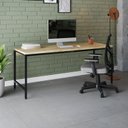 Ver imagem 1 de Escrivaninha Mesa Escritório 180cm Estilo Industrial Diretor Active Yescasa