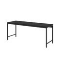 Ver imagem 7 de Escrivaninha Mesa Escritório Estilo Diretor Active 180cm Industrial Yescasa Preto
