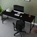 Ver imagem 7 de Escrivaninha Mesa Escritório Estilo Diretor Active 180cm Industrial Yescasa