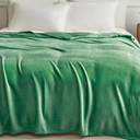 Ver imagem 1 de Kit 2 cobertor casal manta microfibra Fleece verde 1,80 x 2,0