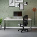 Ver imagem 7 de Escrivaninha Mesa Escritório Estilo Diretor Active 180cm Industrial Yescasa Snow