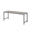 Ver imagem 7 de Escrivaninha Mesa Escritório Estilo Diretor Active 180cm Industrial Yescasa Snow Branco
