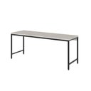 Ver imagem 3 de Escrivaninha Mesa Escritório 180cm Estilo Industrial Diretor Active Yescasa