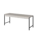 Ver imagem 5 de Mesa de Escritório Diretor Active 180cm Yescasa Snow Est.Preta