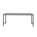 Ver imagem 2 de Escrivaninha Mesa Escritório Estilo Diretor Active 180cm Industrial Yescasa Snow Branco
