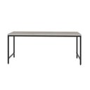 Ver imagem 2 de Mesa de Escritório Diretor Active 180cm Yescasa Snow Est.Preta