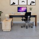 Ver imagem 2 de Escrivaninha Mesa Escritório em L Executiva 200x180cm com Balcão Cayman Yescasa