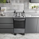 Ver imagem 5 de Fogão 4 Bocas Atlas Agile Up com Mesa de Inox a Gás Bivolt Titanium
