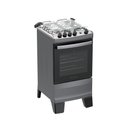 Ver imagem 1 de Fogão 4 Bocas Atlas Agile Up com Mesa de Inox a Gás Bivolt Titanium