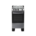Ver mais imagens de Fogão 4 Bocas Atlas Agile Up com Mesa de Inox a Gás Bivolt Titanium