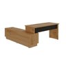Escrivaninha Mesa Escritório em L Executiva 170x180cm com Balcão Cayman Yescasa - 9