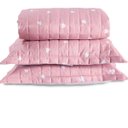 Ver imagem 3 de Cobre Leito Colcha King 3 Peças Percal 150 Fios Essencialle - Coração