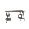 Escrivaninha Cavalete 150cm 4 Prateleiras Estilo Industrial Kuadra  - 4