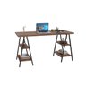 Escrivaninha Cavalete 150cm 4 Prateleiras Estilo Industrial Kuadra  - 3