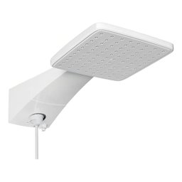 Ducha Chuveiro Quadratta Eletrônico Zagonel 7700w Cor Branco Potência 7.7 Kw - 3