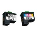 Ver imagem 2 de Kit Colorido de Cartucho de Tinta Compatível com Lexmark N16 N17 N26 N27 para Z645 Z647 X1270 X1185