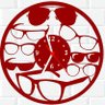 Relógio De Madeira MDF Parede Oculos V - 1
