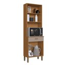 Ver imagem 3 de Torre Quente Modulada para Forno Fidelitá Mariana 60cm 4 Portas 1 Gaveta Freijó/camurça