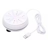 Mini Maquina Lavar Usb com Balde 4 Litros Retratil Portatil Lavanderia Casa Pequena Roupas - 4