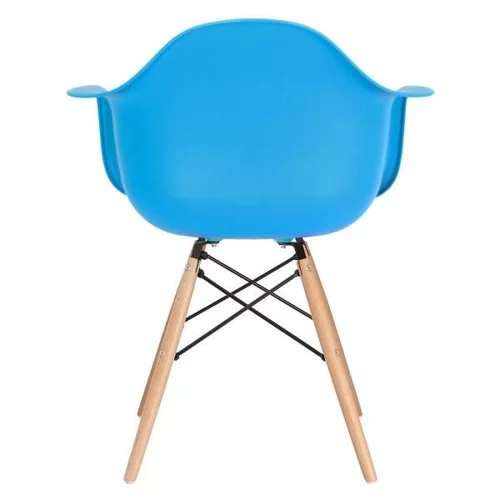 Cadeira Prizi Eames com Braço E65 Azul - 3