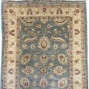 Ver imagem 3 de Tapete Zigler 94x450 Creme/azul
