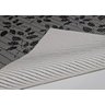 Tapete Passadeira Emborrachada Pvc Antiderrapante 0,65x3,00m Folha Grafite - 7